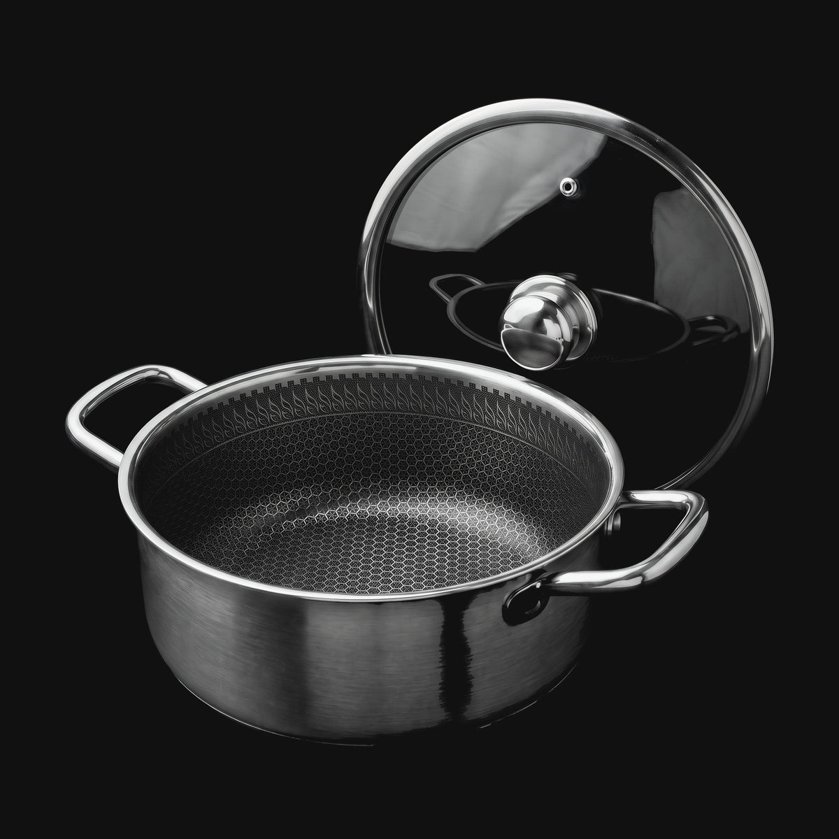 Kuro™ hibridinis puodas su dangčiu, 4,5 l